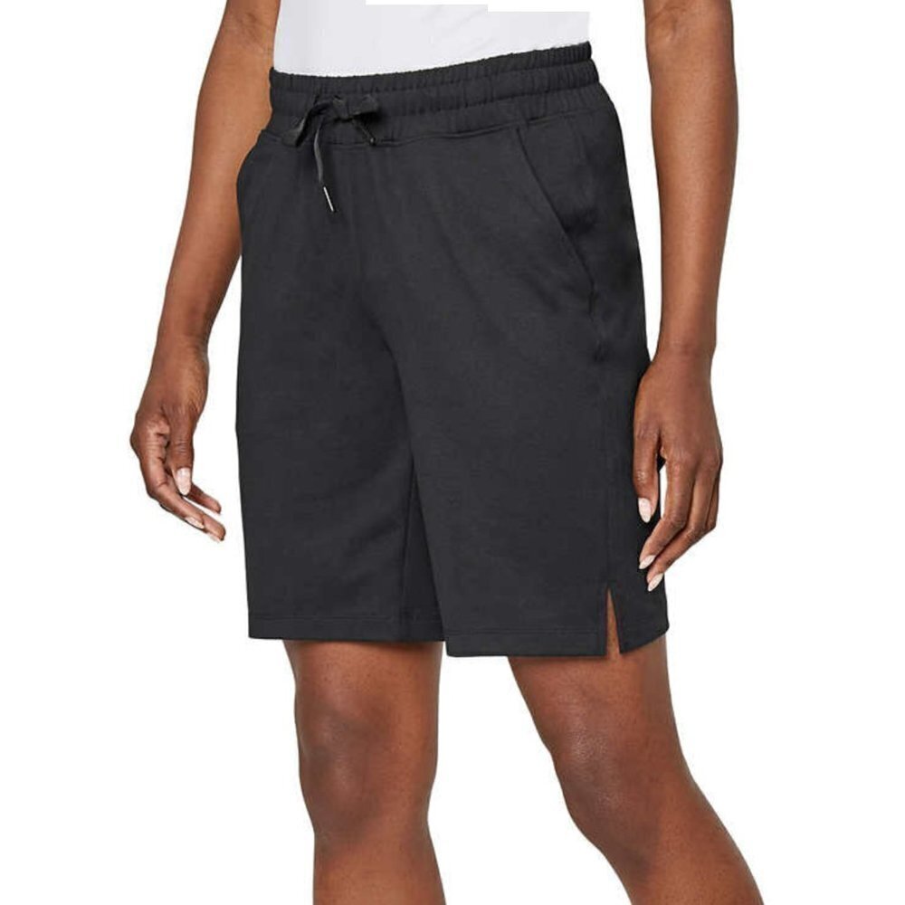 NWT Mondetta Women's Active Performance Elastic Waist Soft Casual Bermuda Shorts - Picture 2 of 8